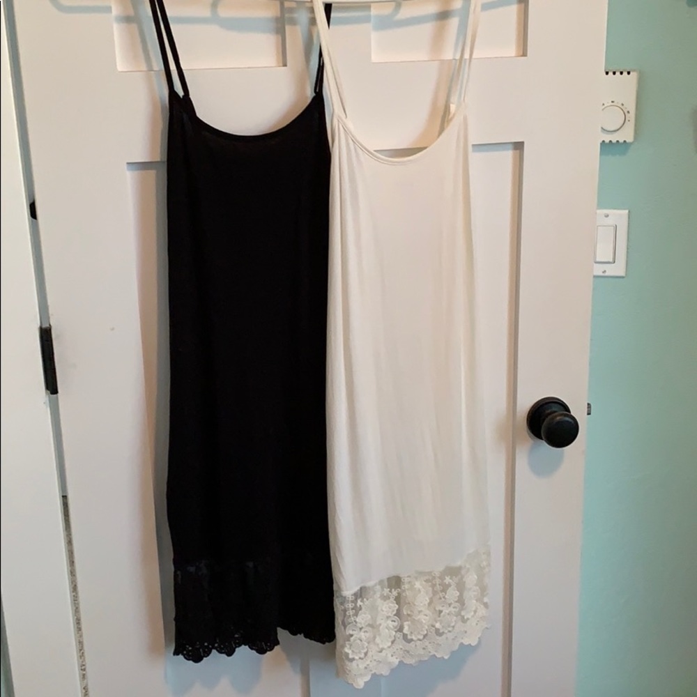 Long camisole: slip/dress
